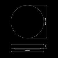 Світильник LED SMART SML-R20-80/2-DIY 3000-6000K 80Вт з д/у